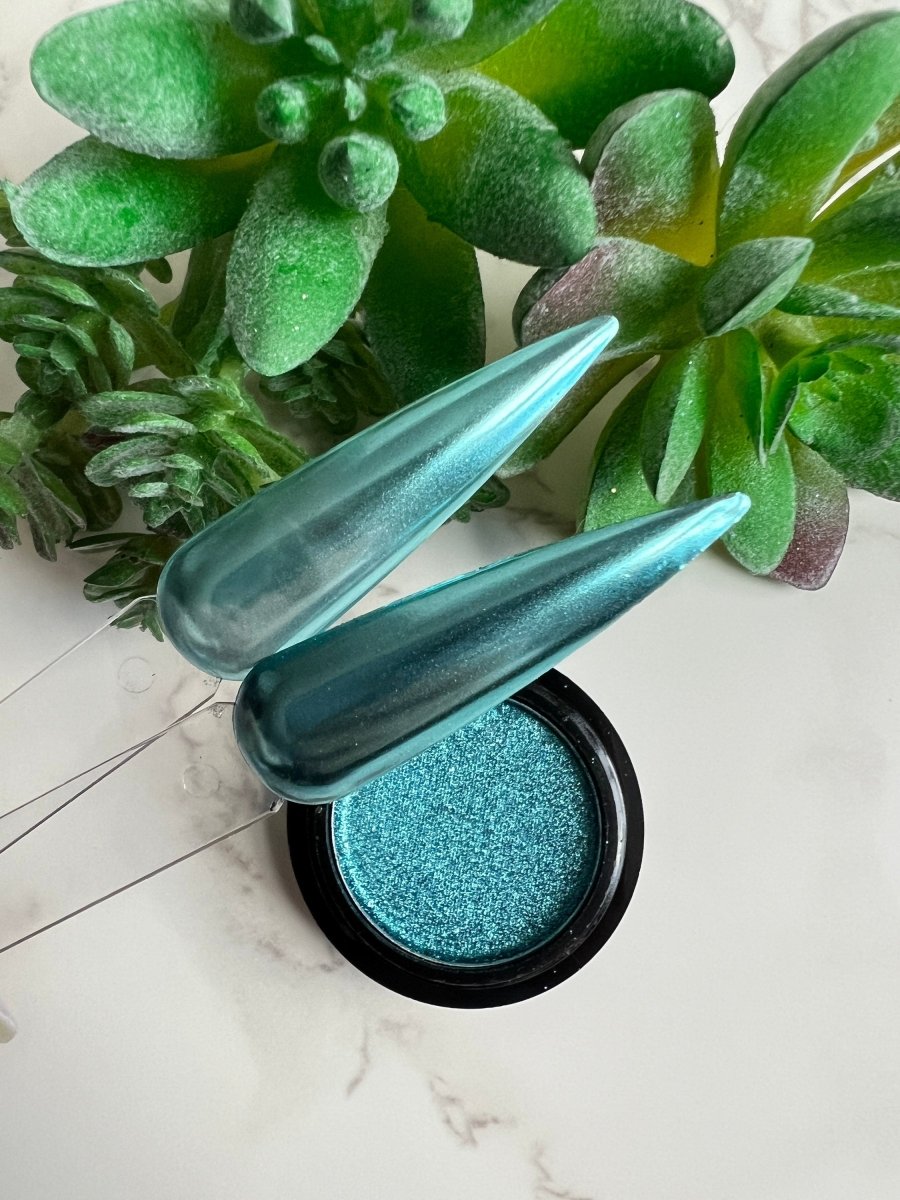 Mirror Ocean Blue Green Pigment Powder