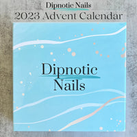 Photo shows swatch of Dipnotic Nails Dipnotic Nails 2023 Dip Powder Advent Calendar