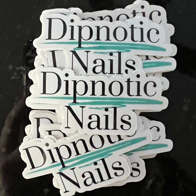Photo shows swatch of Dipnotic Nails Dipnotic Nails Sticker