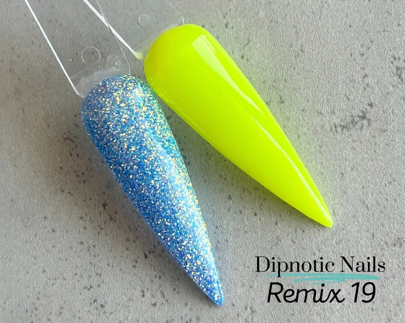 Photo shows swatch of Dipnotic Nails Dipnotic Remix 19- Nail Dip Powder Collection