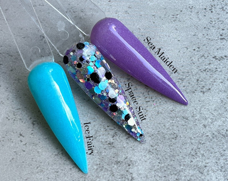 Photo shows swatch of Dipnotic Nails Dipnotic Remix 35- LIMITED EDITION Nail Dip Powder Collection