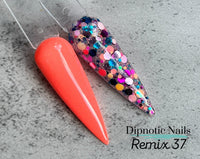 Photo shows swatch of Dipnotic Nails Dipnotic Remix 37- LIMITED EDITION Nail Dip Powder Collection