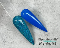 Photo shows swatch of Dipnotic Nails Dipnotic Remix 63- Nail Dip Powder Collection