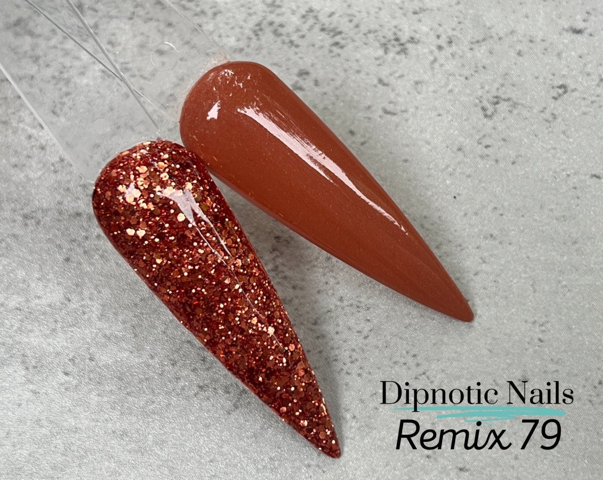 Photo shows swatch of Dipnotic Nails Dipnotic Remix 79- Nail Dip Powder Collection