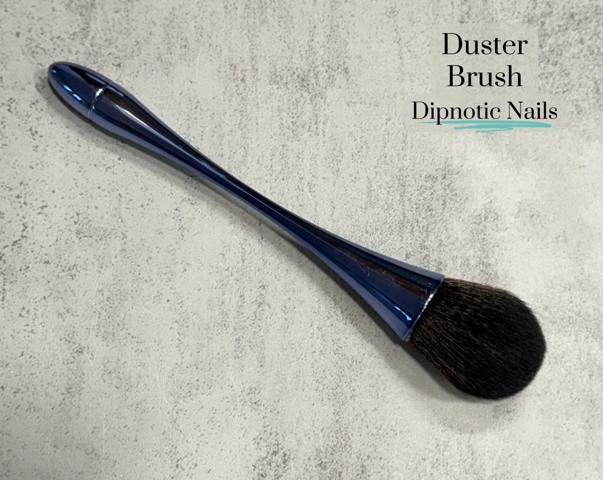 Photo shows swatch of Dipnotic Nails Duster Brush