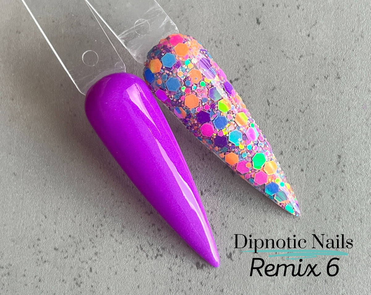 Dipnotic Remix 6- Nail Dip Powder Collection