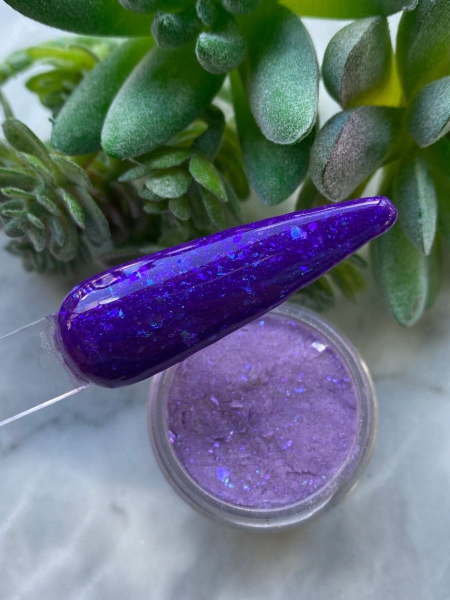 Violet Opal Purple Nail Dip Powder